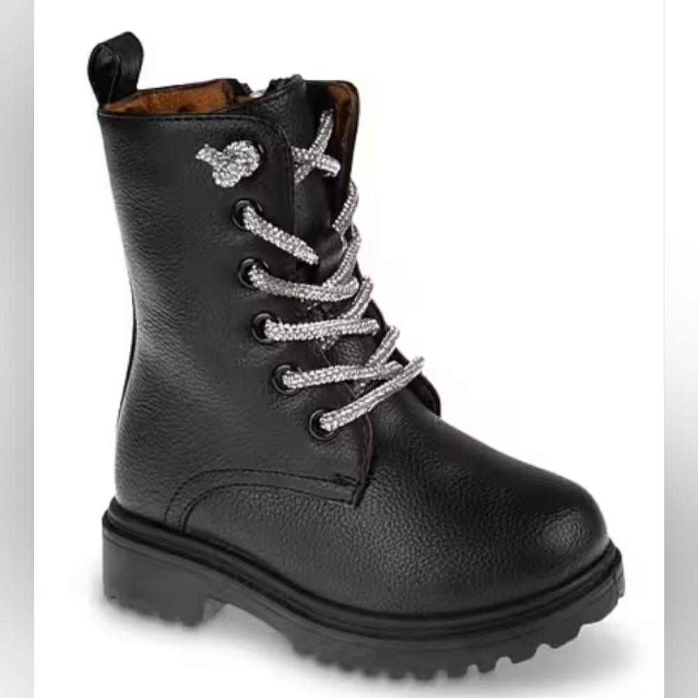 Girls' Bebe Toddler Lacee Combat Boots